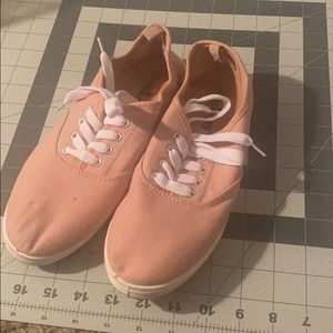 Soft Pink Tennis Shoes